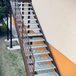 Exterierove kovove schody